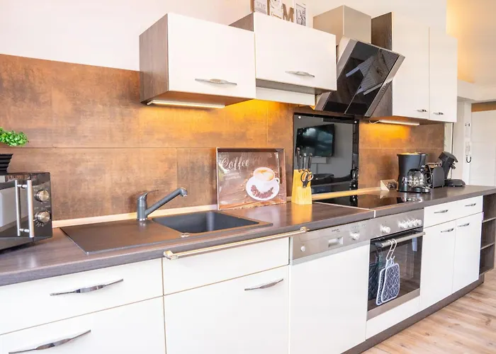 Apartment Smartfewo Loft Sauna Balkon Parkplatz